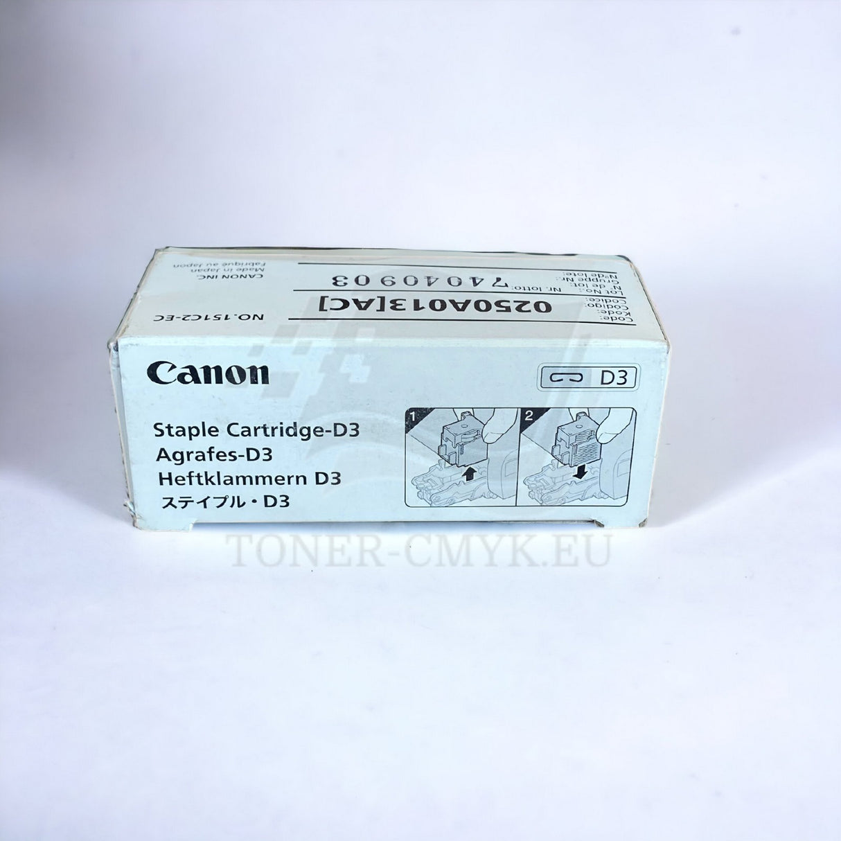 "Original Canon D3 STAPLE CARTRIDGE 0250A013 iR5800 iR5870 iR5870 iR5880 iR6800