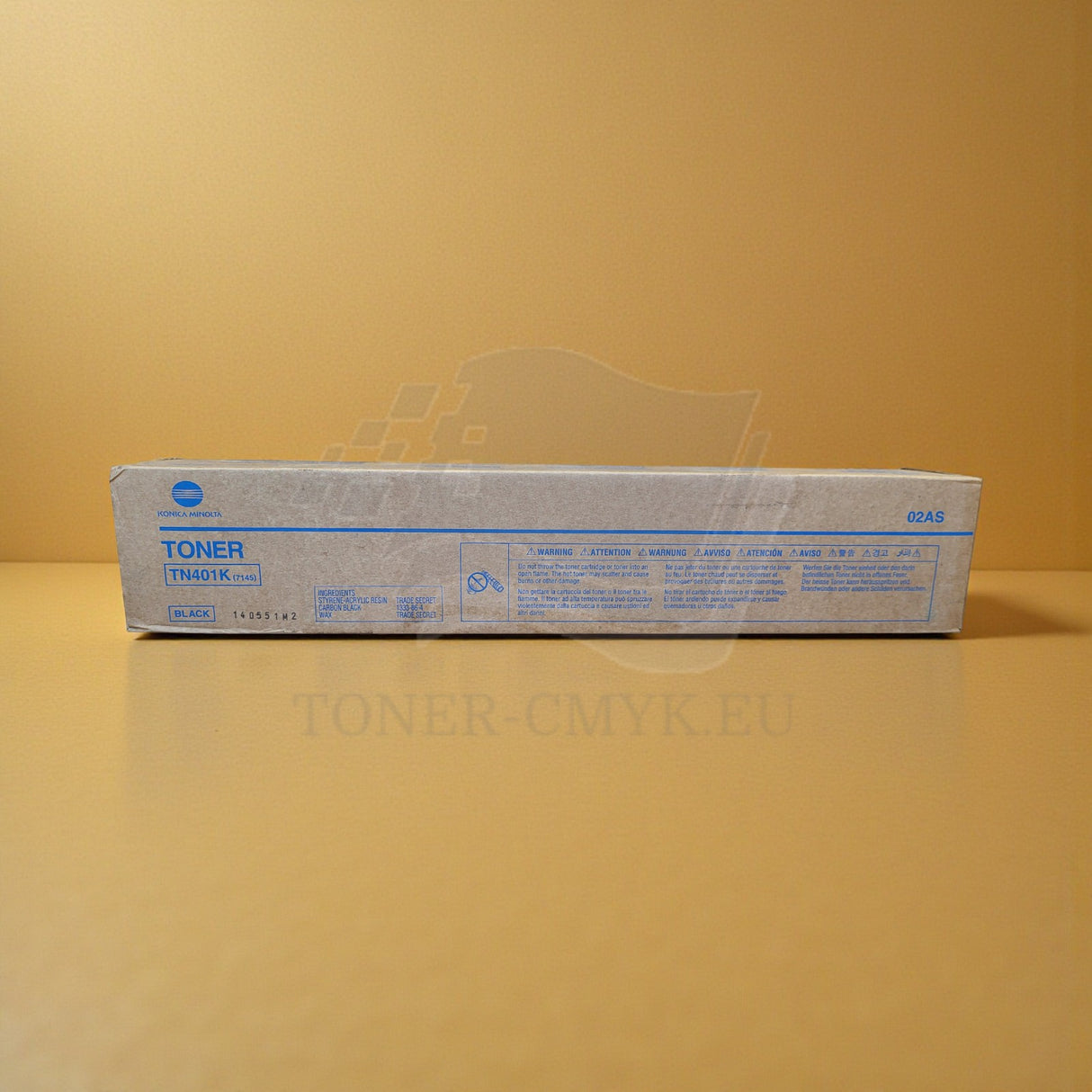"Toner d'origine Konica Minolta TN401K noir 02AS pour Konica Minolta 7145 nouveau OVP