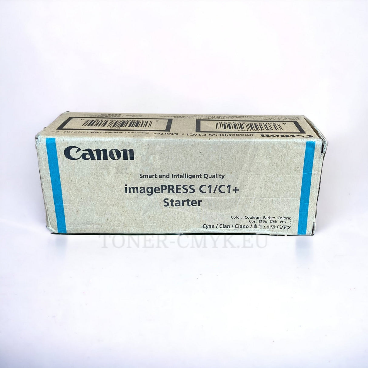 Original Canon C-EXV19 Starter Cyan 0402B001 for imagePRESS C1 C1 C1+II Plus