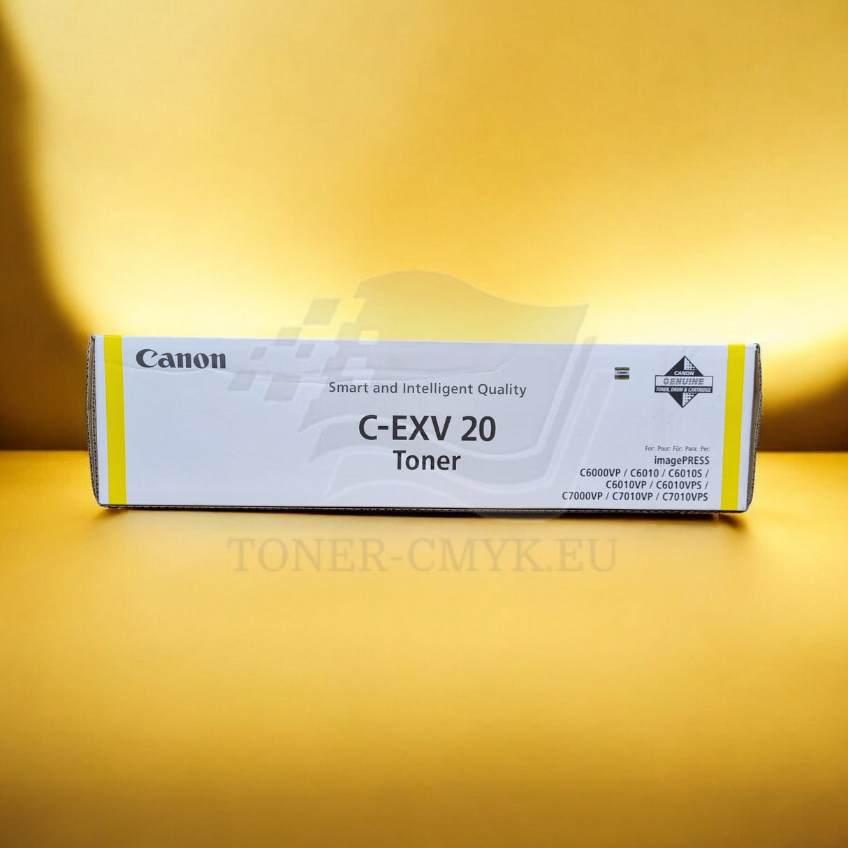 Canon C-EXV 20 toner geel 0439B002 ImagePRESS C6000 6010 7000 7010 NEU
