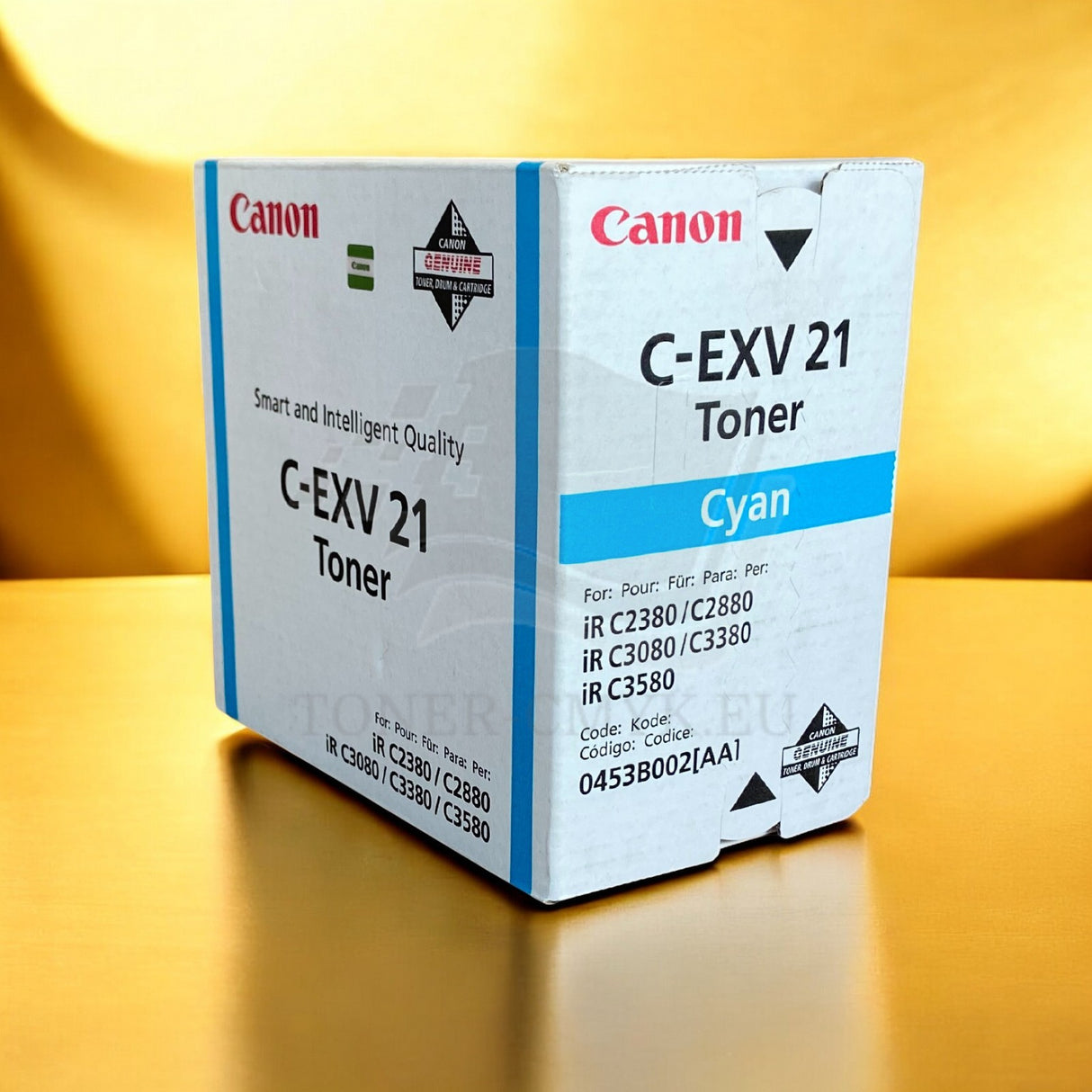 Original Canon 0453B002 / C-EXV21 Tonerkartusche Cyan für iR C2380i C3580 NEU