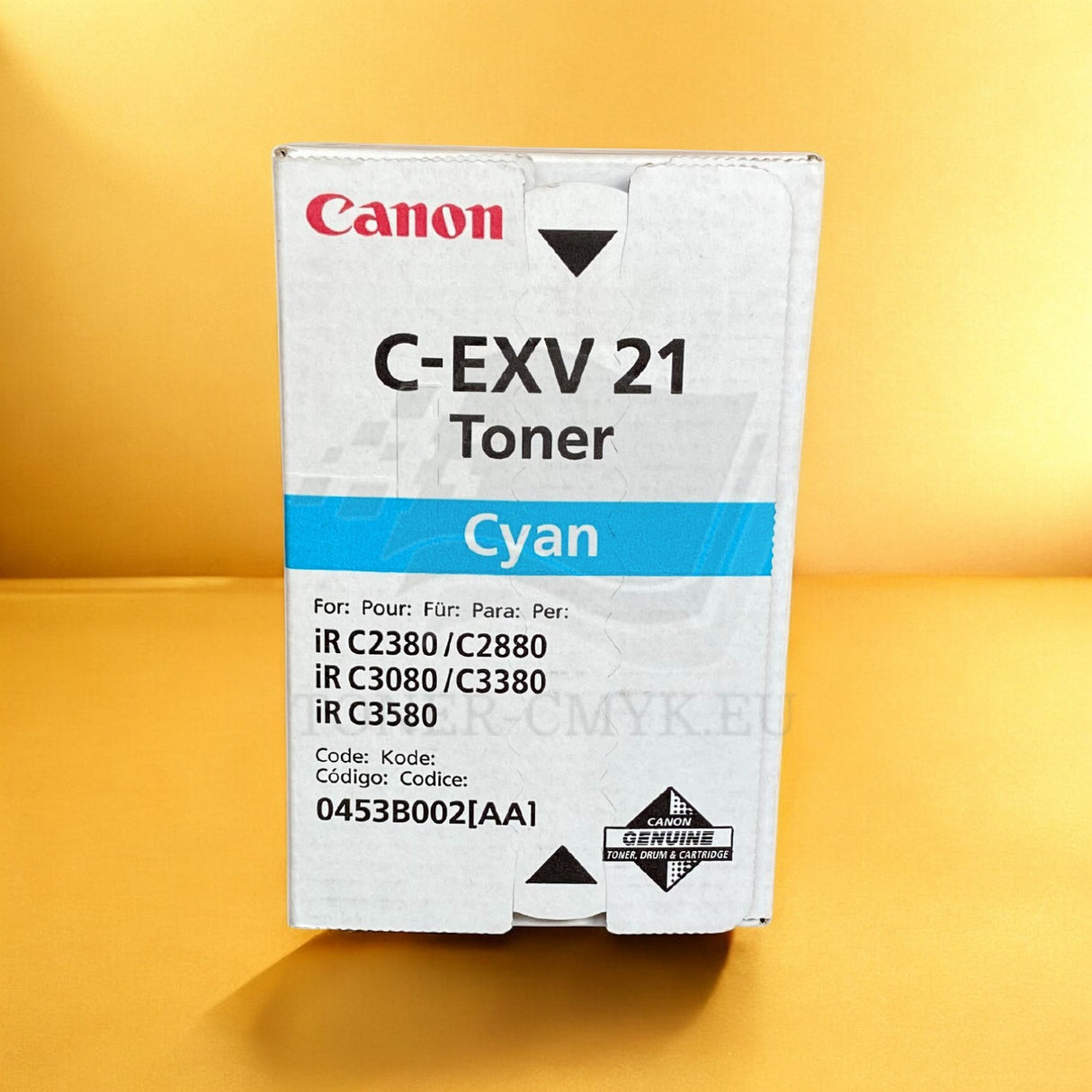 Original Canon 0453B002 / C-EXV21 Tonerkartusche Cyan für iR C2380i C3580 NEU
