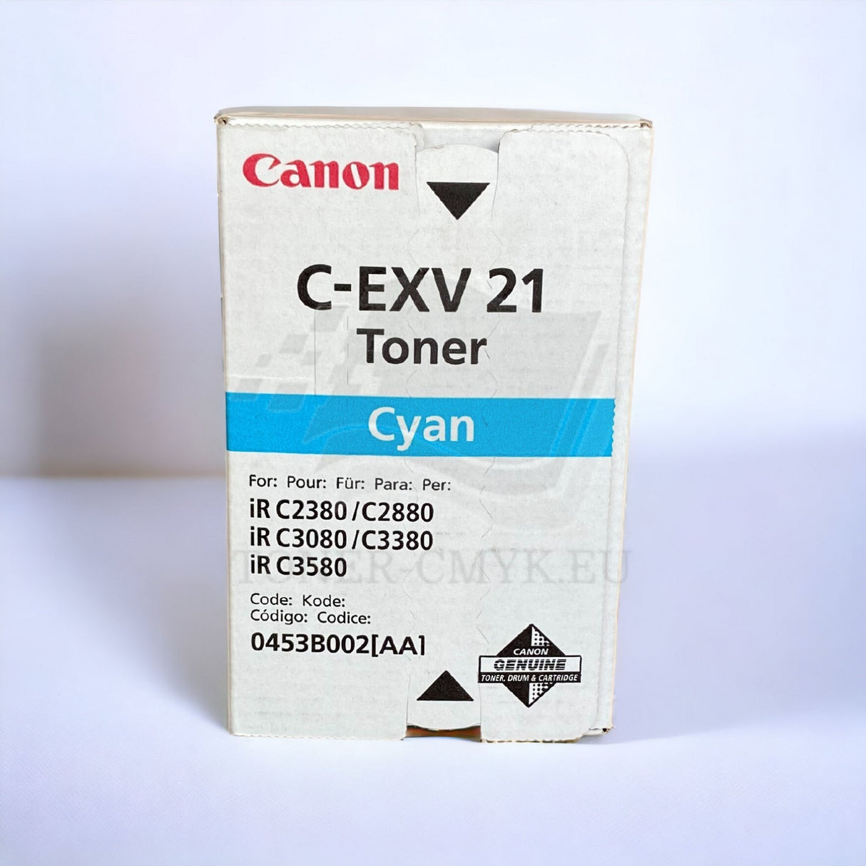 Original Canon 0453B002 / C-EXV21 Tonerkartusche Cyan f�r iR C2380i C3580 NEU