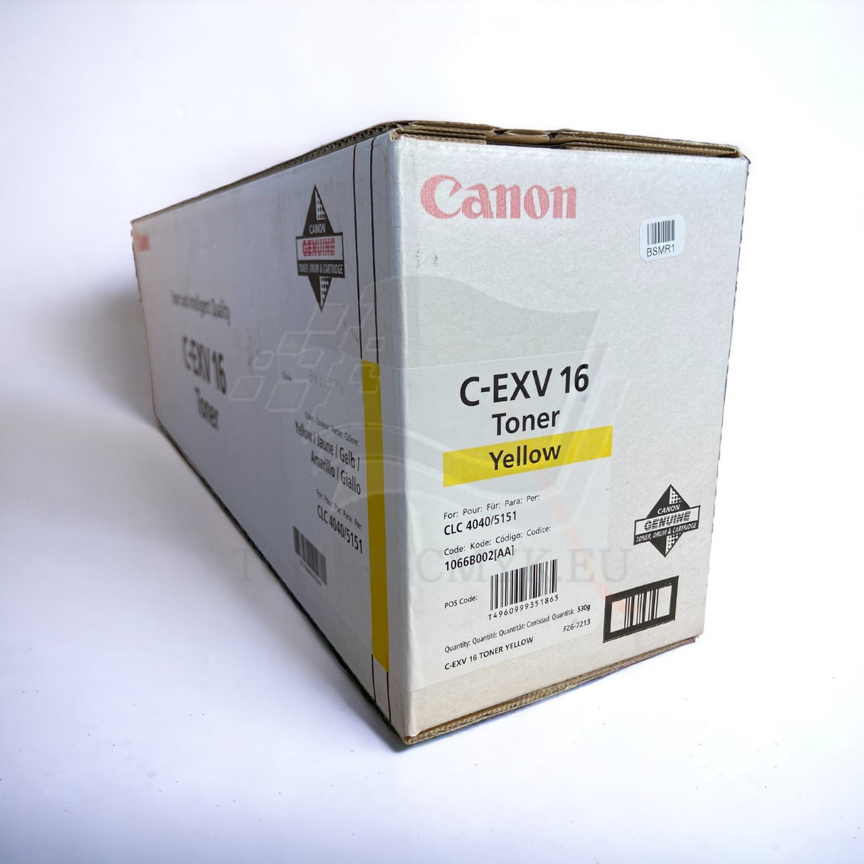 Original Canon C-EXV16 Toner Gelb 1066B002 for CLC 4040 CLC 5151 Neu OVP