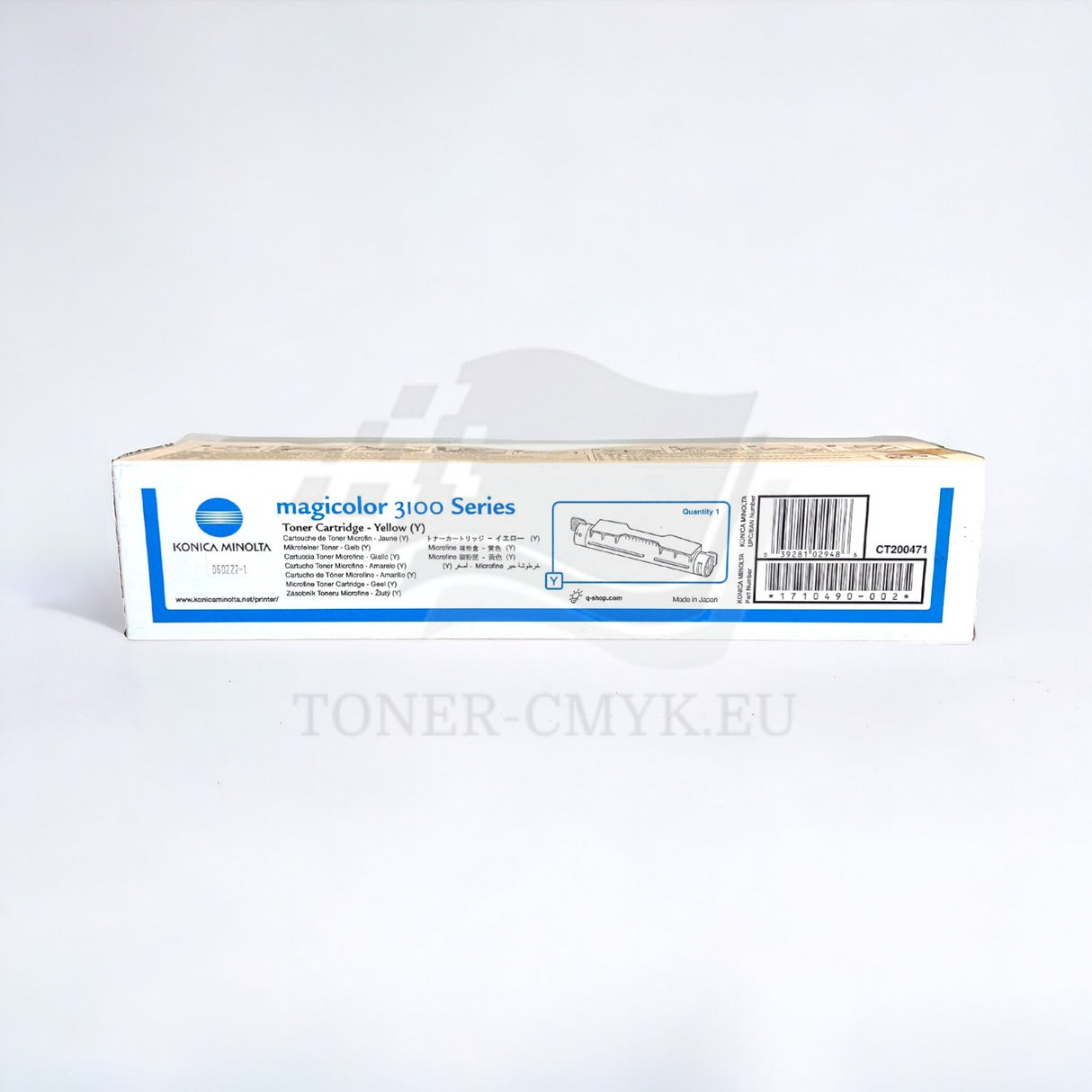 "Original Konica Minolta Toner Gelb 1710490-002 for MagiColor 3100 PS Neu OVP