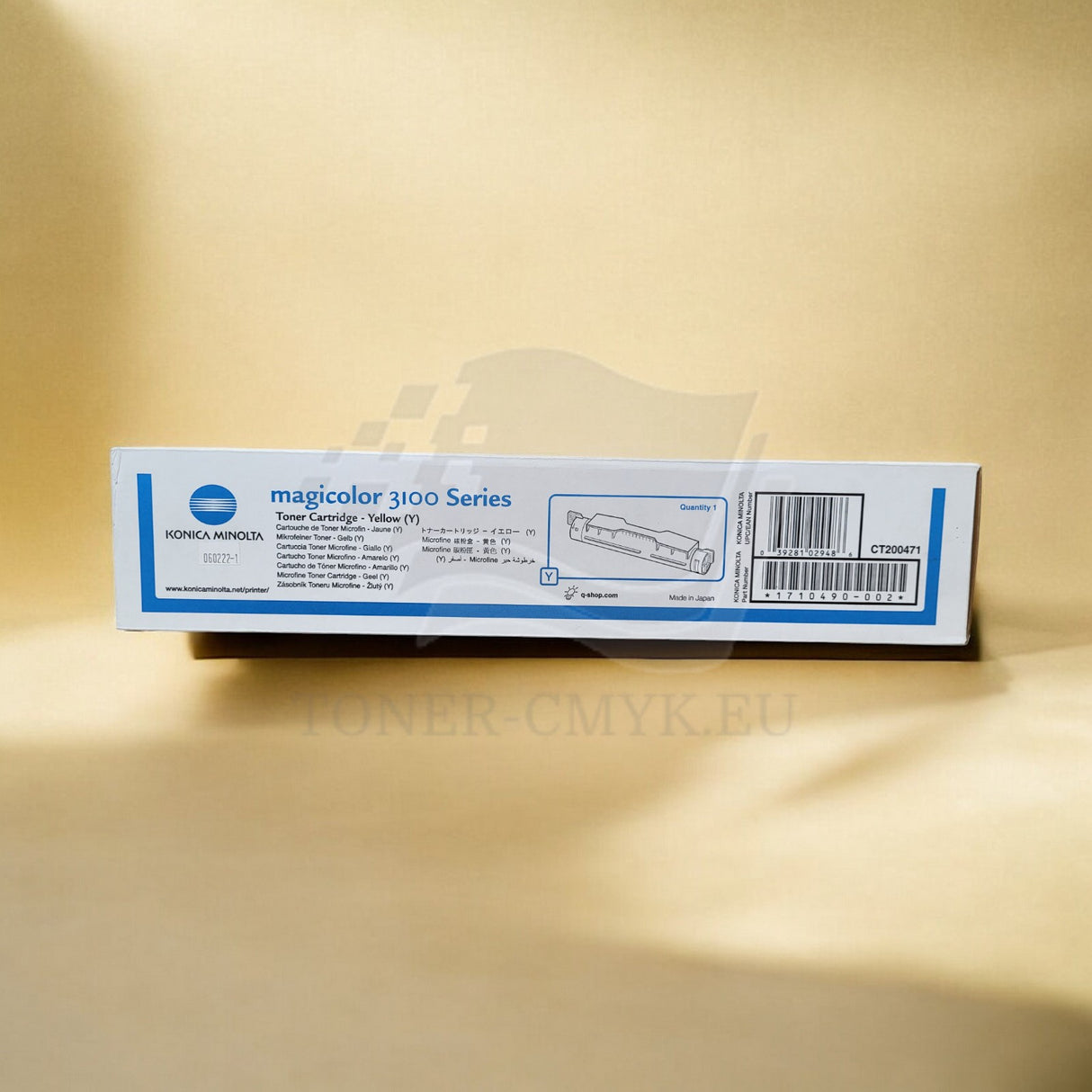 "Originální toner Konica Minolta žlutý 1710490-002 pro MagiColor 3100 PS nový OVP^