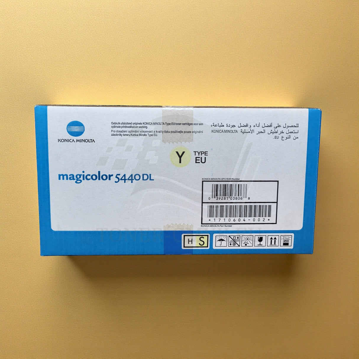 Originální toner Konica Minolta žlutý 1710604-002 pro Magicolor 5440DL NEW OVP