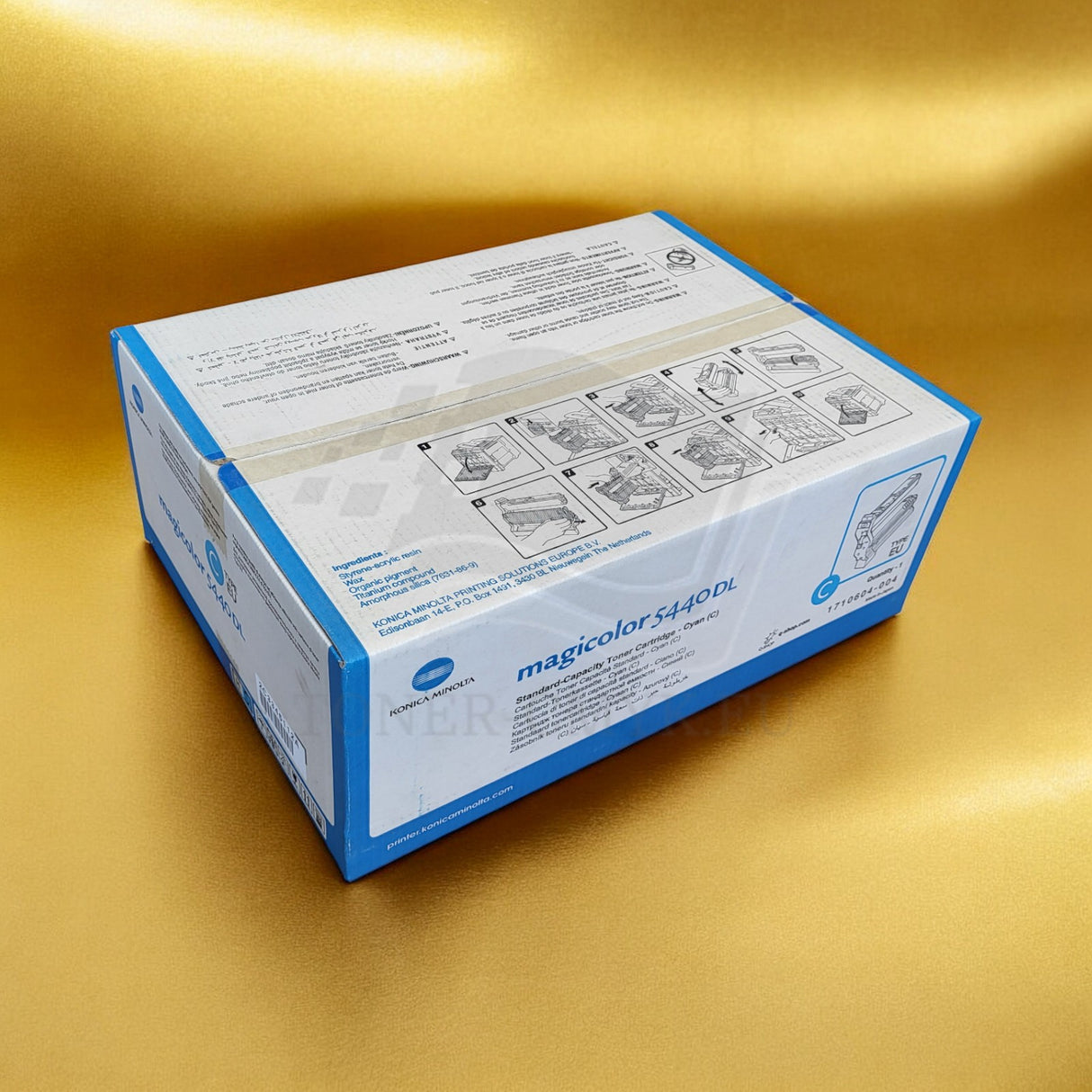 Originální toner Konica Minolta azurový 1710604-004 pro Magicolor 5440DL NEW OVP