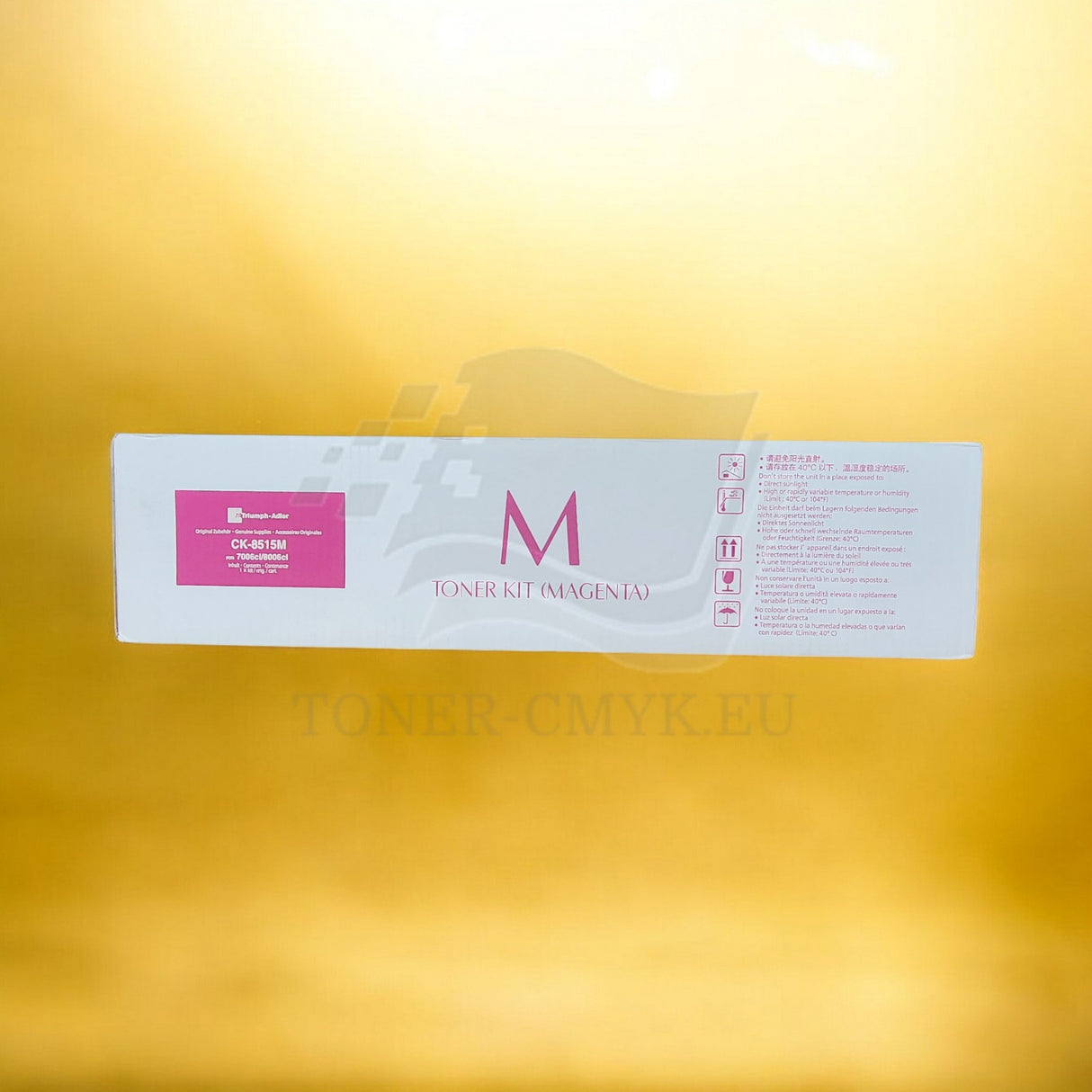 Original Triumph Adler CK8515M Toner Magenta 1T02NHBTA0 TA 7006ci 8006ci NEU