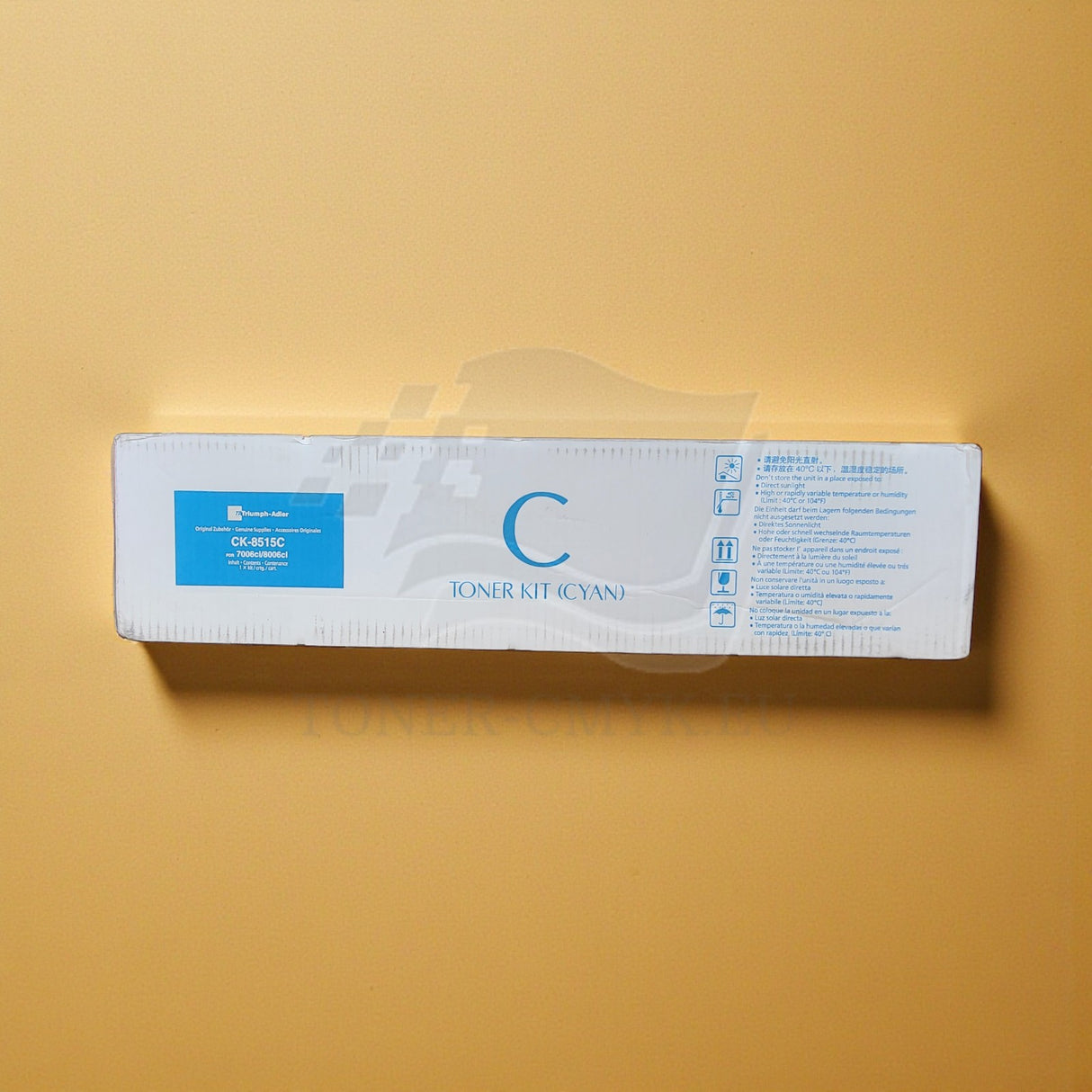 Original Triumph Adler CK8515C Toner Cyan 1T02NHCTA0 for TA 7006ci 8006ci NEU