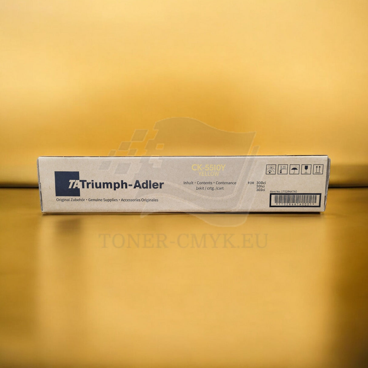 Original Triumph Adler CK-5510 Yellow Toner 1T02R4ATA0 für 300ci 301ci NEU OVP