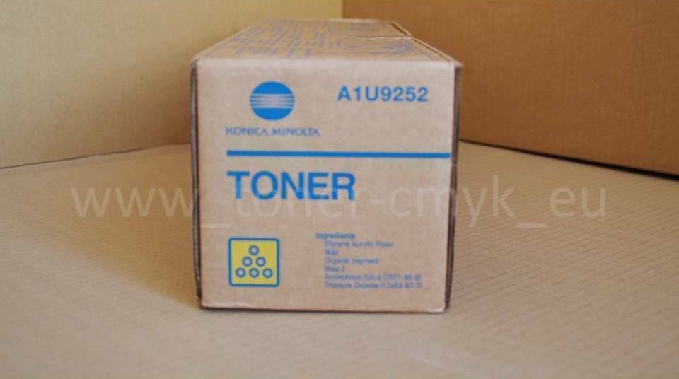 Original Konica Minolta Toner Yellow A1U9252 TN616-L Bizhub Pro C 6000