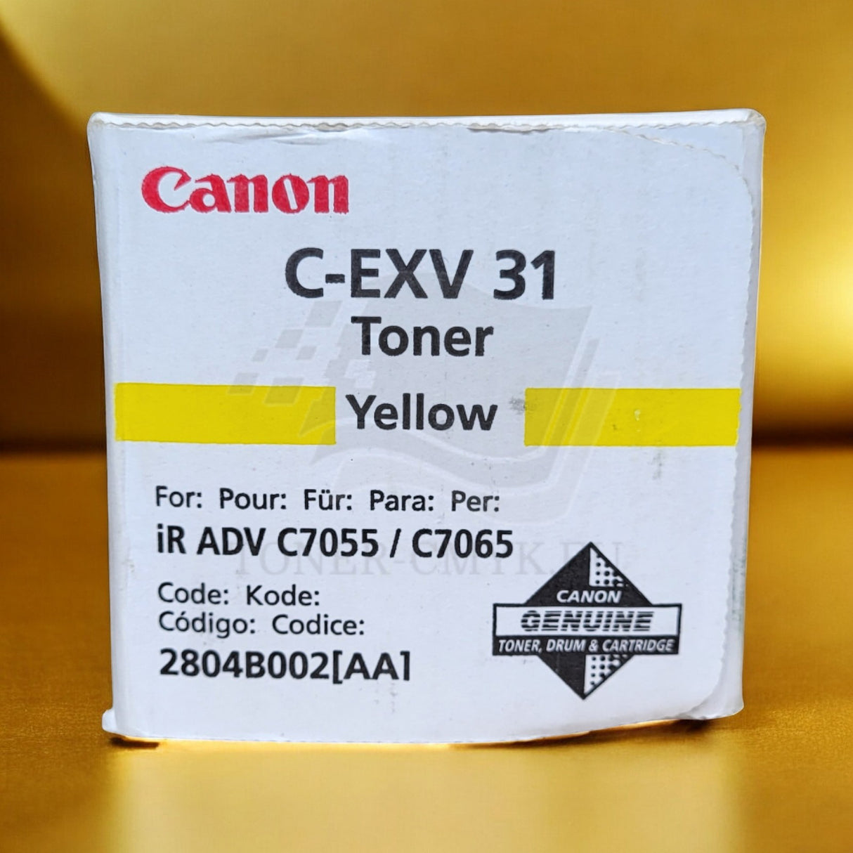Originální toner Canon C-EXV 31 žlutý gelb 2804B002 IR Advance C7055 NEU
