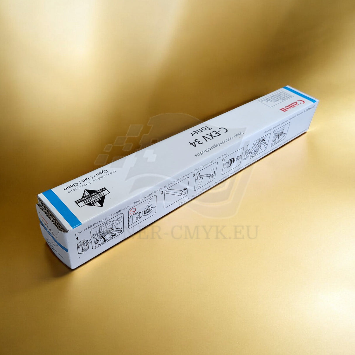 "Originele Canon C-EXV34 Cyaan Toner 3783B002 f. iR ADVANCE C2020 usw. C-EXV34C NE