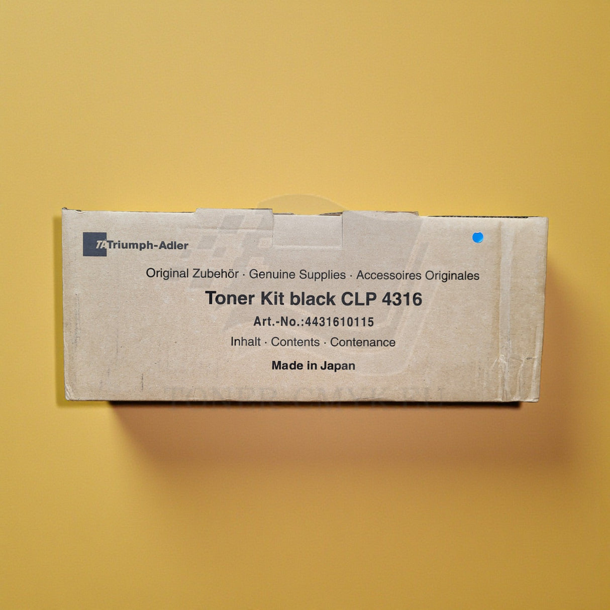 "Originální toner Triumph Adler Black 4431610115 pro CPL 4300 3316 4316 3300 NOVINKA