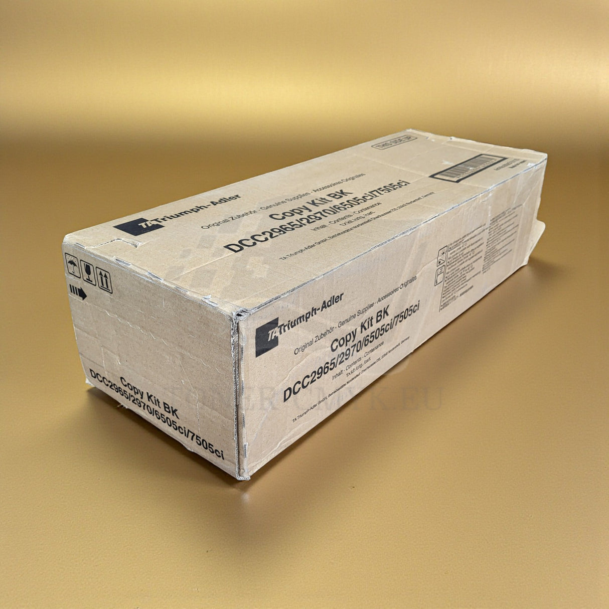 "Originální sada Triumph Adler Black Copy Kit 656510115 pro DCC 2965 2970 6505ci 7505ci