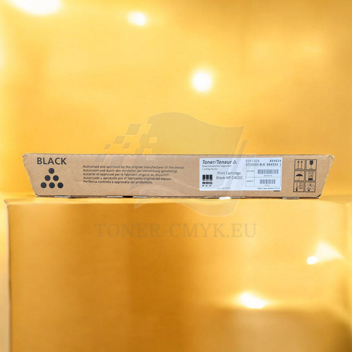 Original Ricoh NRG 884934 Toner Schwarz (Black) für MP C3500 / C4500 Neu OVP