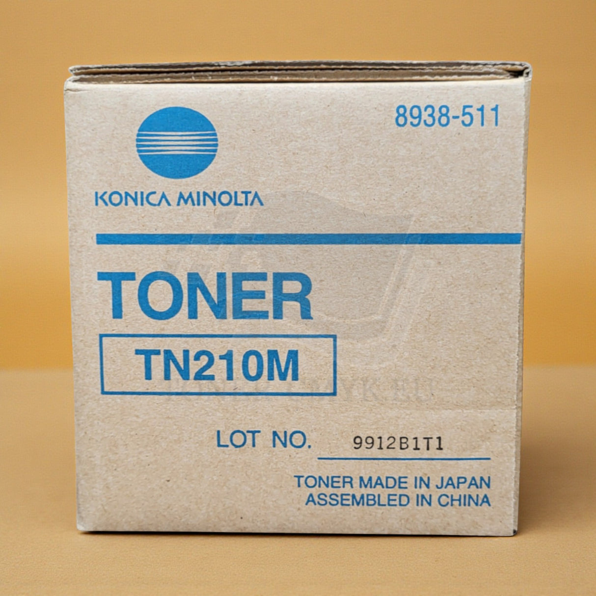 "Echte Konica Minolta TN210M Toner Magenta 8938-511 voor Bizhub C240 C250 C250
