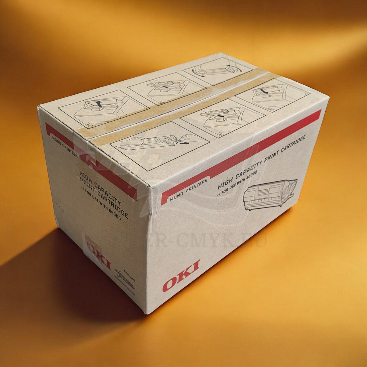 "Originele OKI tonercartridge zwart 09004079 CT350265 voor B6300 6300dn