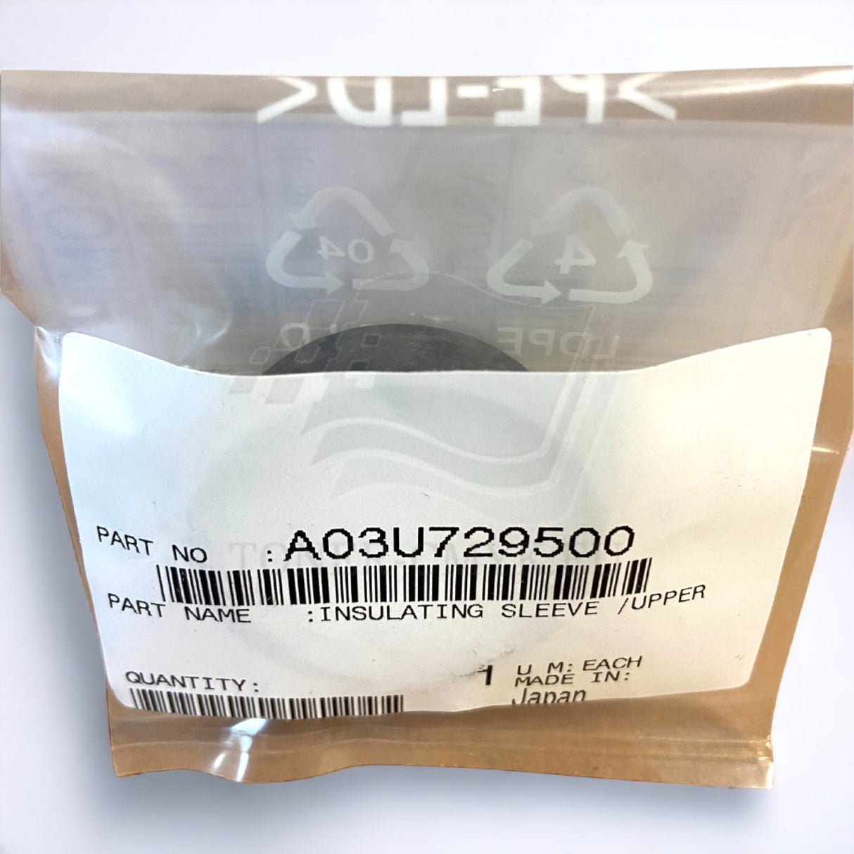 Konica Minolta A03U729500 Upper Fuser Insulating Sleeve bizhub Pro C5500 6500