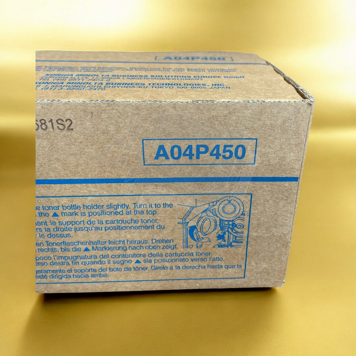 "Originální toner Konica Minolta TN610C azurový A04P450 pro Bizhub 5000-6500 NOVÉ OVP^