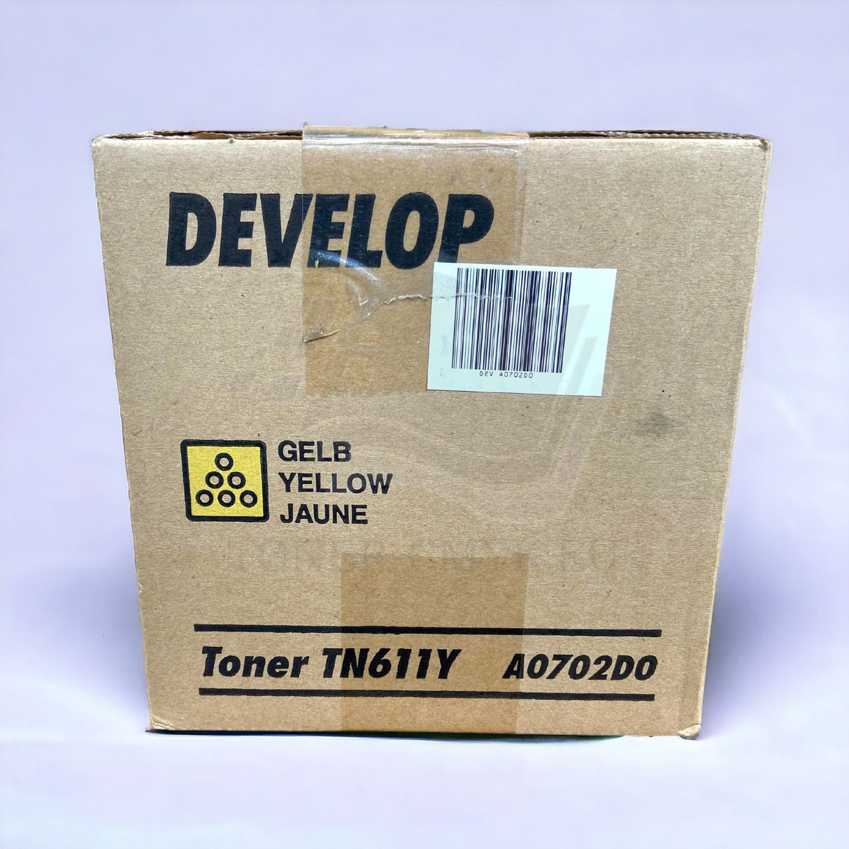 Original Develop Toner Yellow A0702D0 for Ineo Plus 451 550 650 NEU OVP