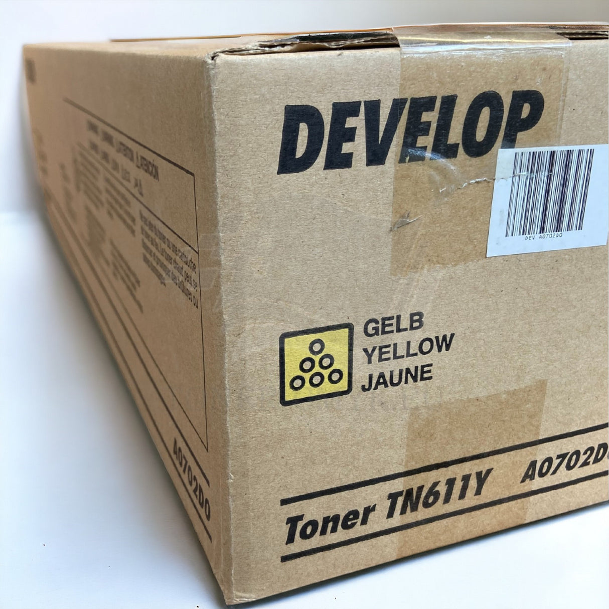 Original Develop Toner Yellow A0702D0 for Ineo Plus 451 550 650 NEU OVP