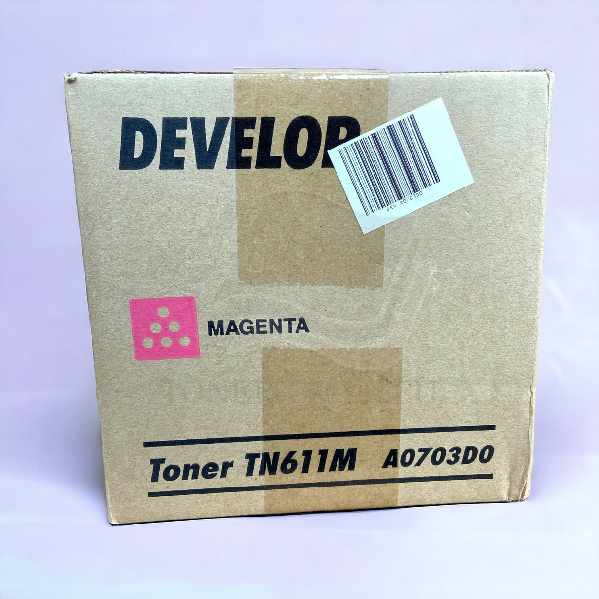 Original Develop TN611 Toner Magenta A0703D0 for Ineo Plus 451 550 650 NEU OVP