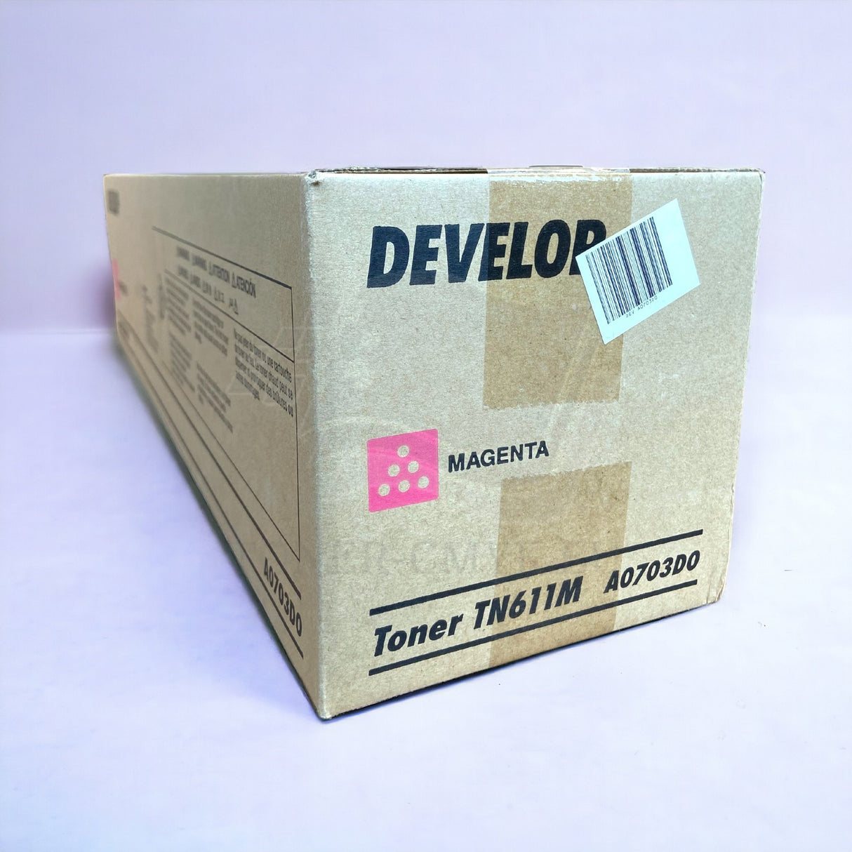 Original Develop TN611 Toner Magenta A0703D0 for Ineo Plus 451 550 650 NEU OVP