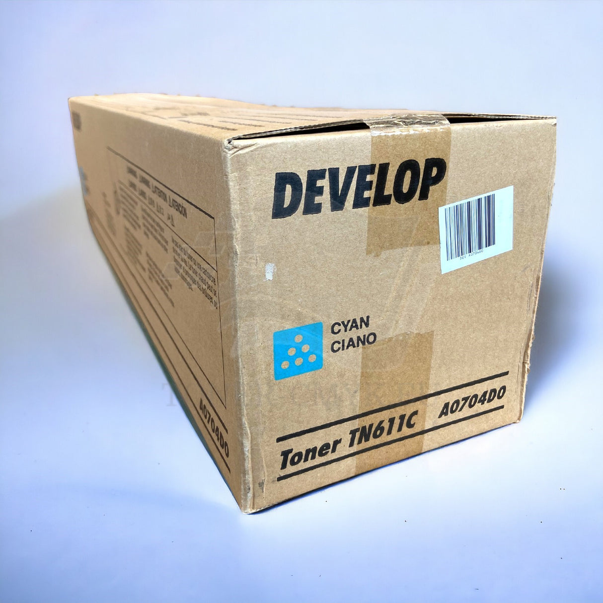 Original Develop TN611 Toner Cyan A0704D0 for Ineo Plus 451 550 650 NEU OVP