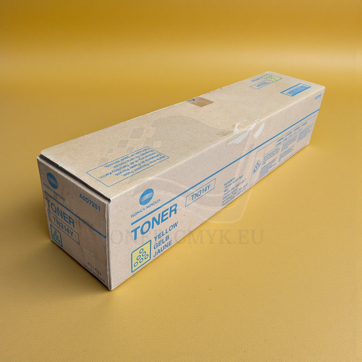 Originální toner Konica Minolta žlutý A0D7251 TN314 Bizhub C353, C353P