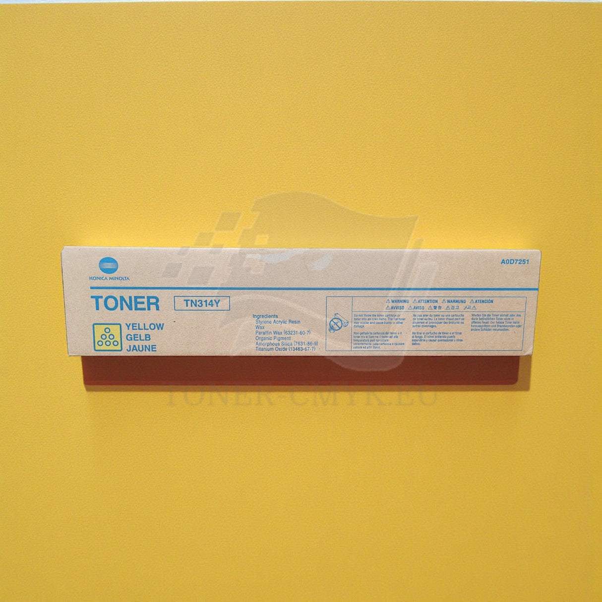 Originální toner Konica Minolta žlutý A0D7251 TN314 Bizhub C353, C353P