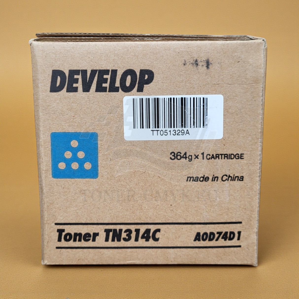 Original Develop TN314C Toner Cyan A0D74D1 for Ineo Plus 353 353P 355 NEU OVP