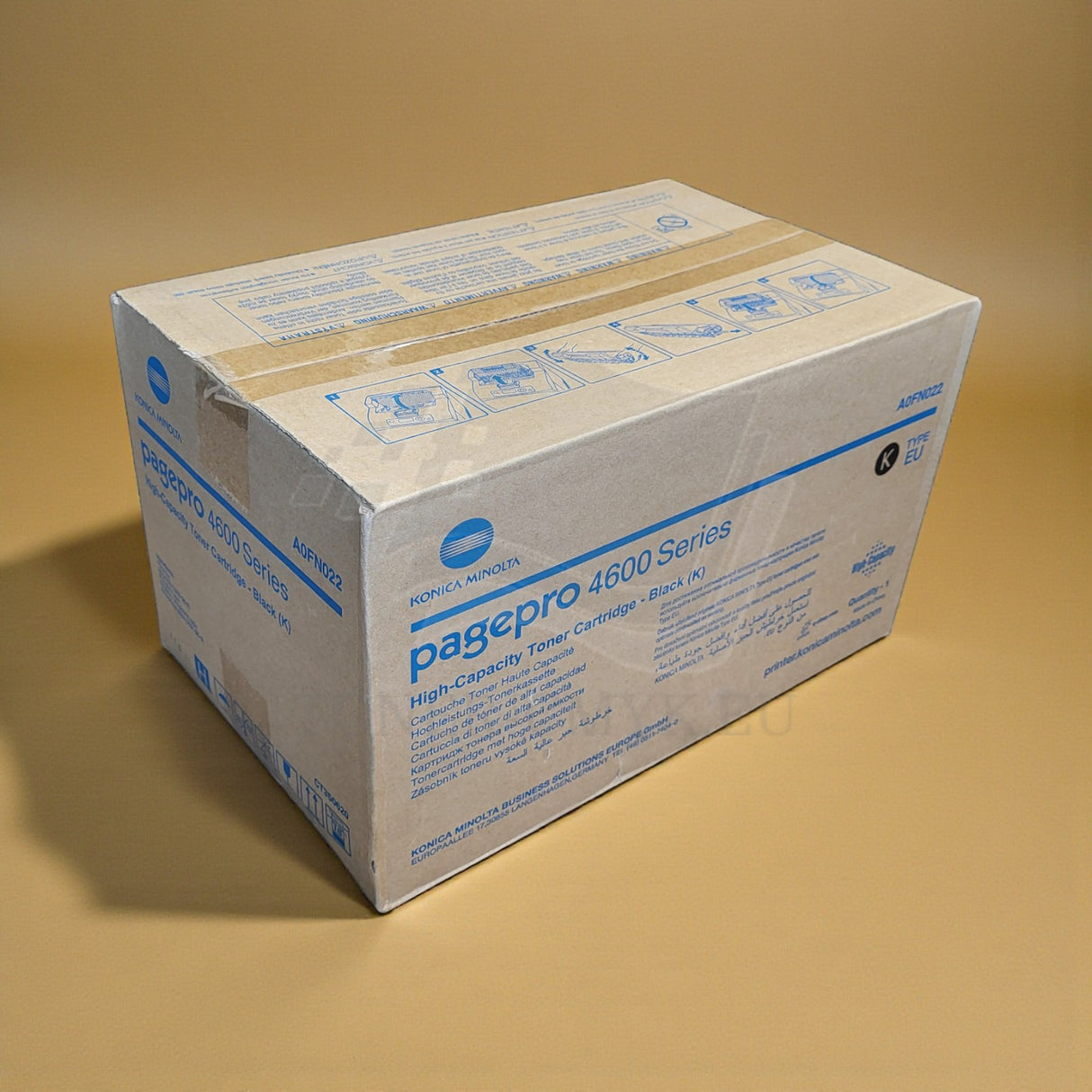 Originele Konica Minolta zwarte (zwarte) toner A0FN022 voor PagePro 4600 4650 Ser