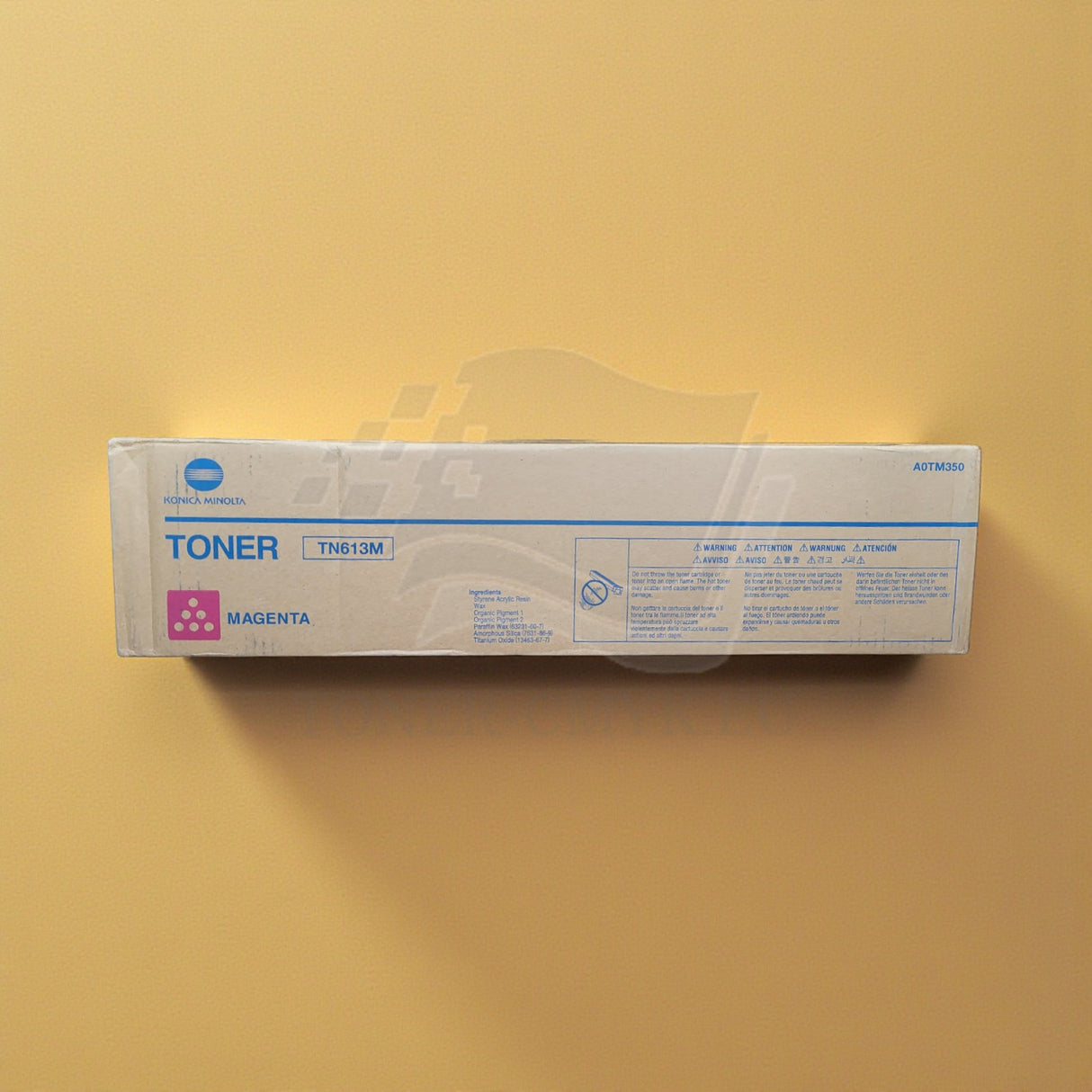 Originální toner Konica Minolta TN613 Magenta A0TM350 pro Bizhub C552