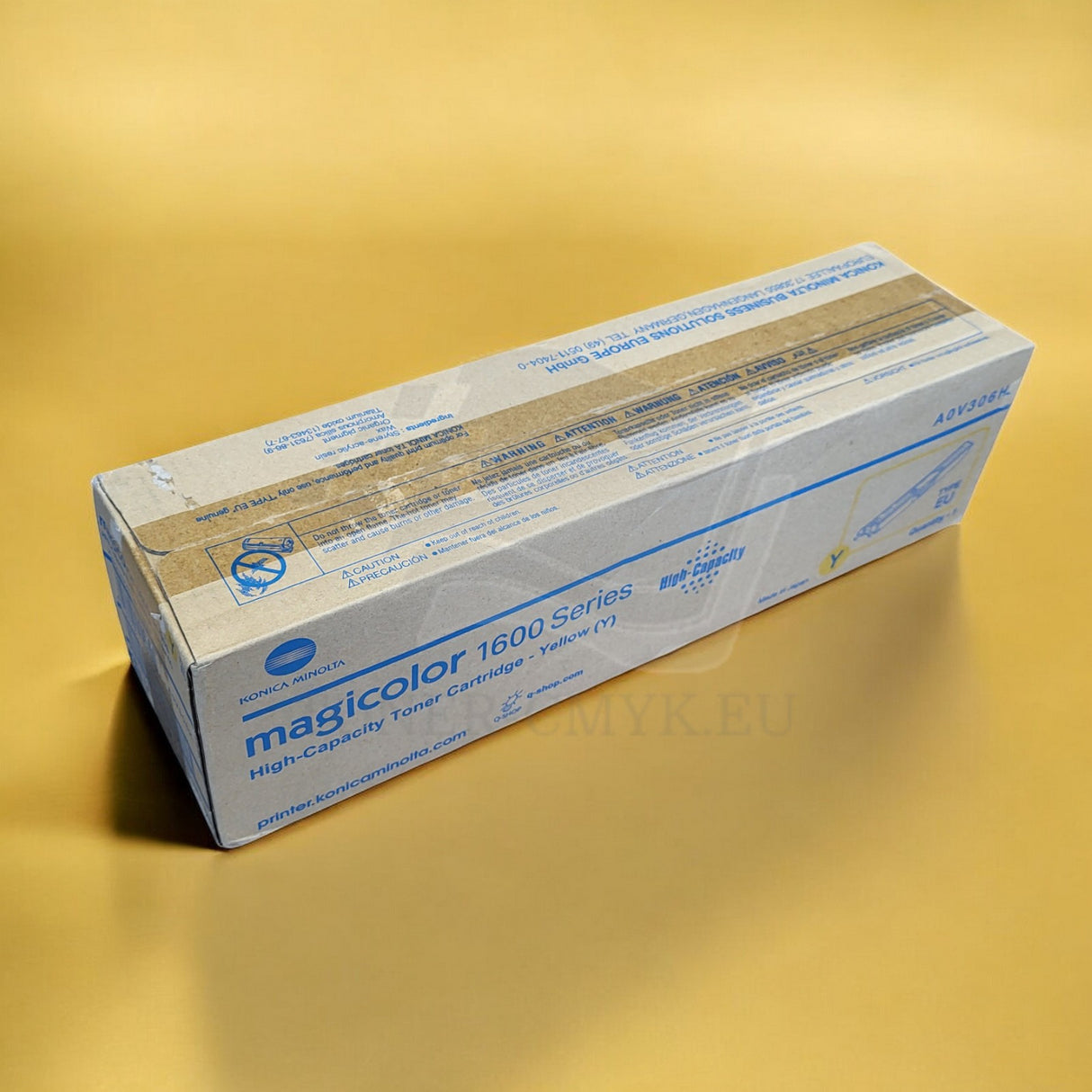 Original Konica Minolta Magicolor 1600 A0V306H Toner gelb