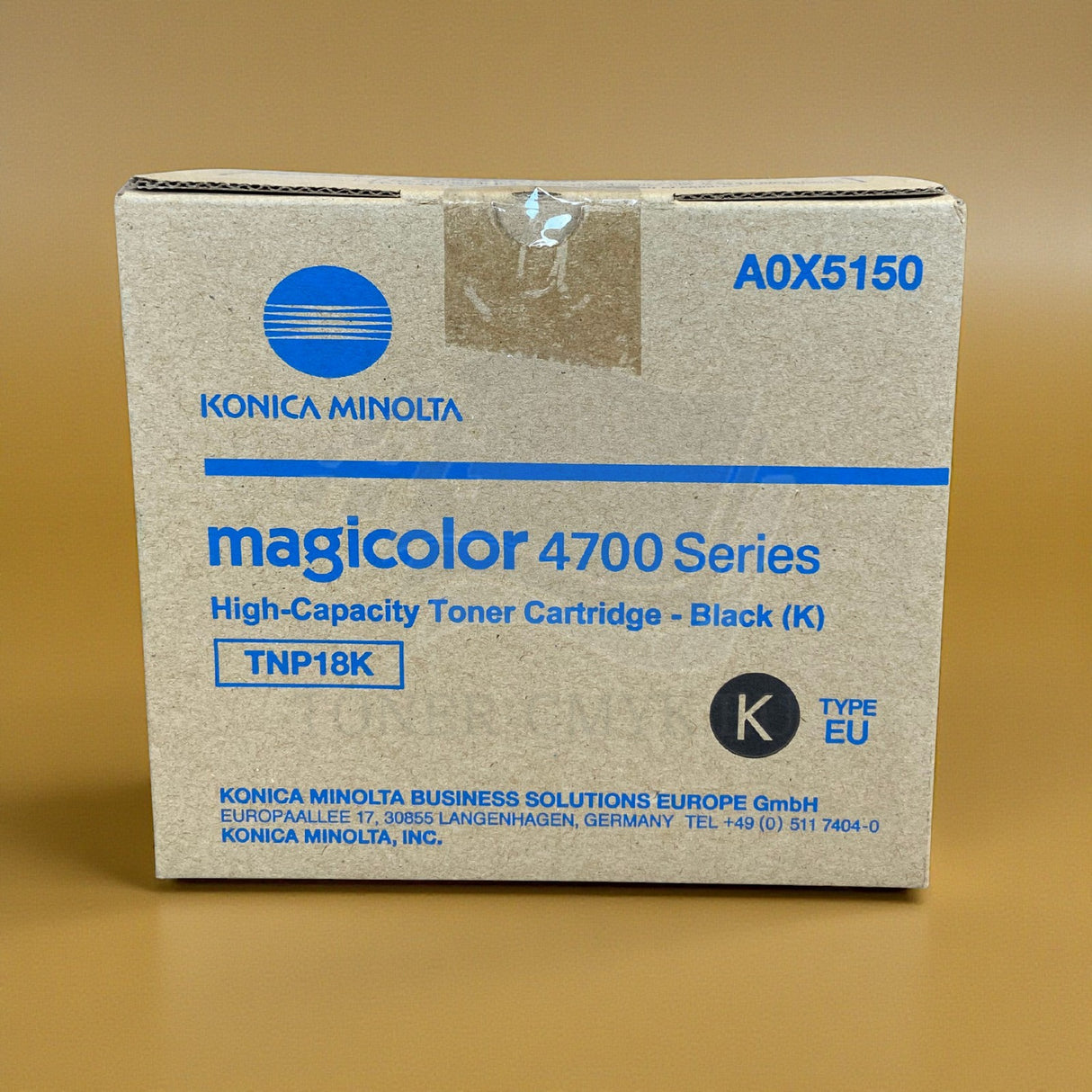 "Originální Konica Minolta TNP18K Toner Black A0X5150 pro Magicolor 4700-4750 NOVINKA^