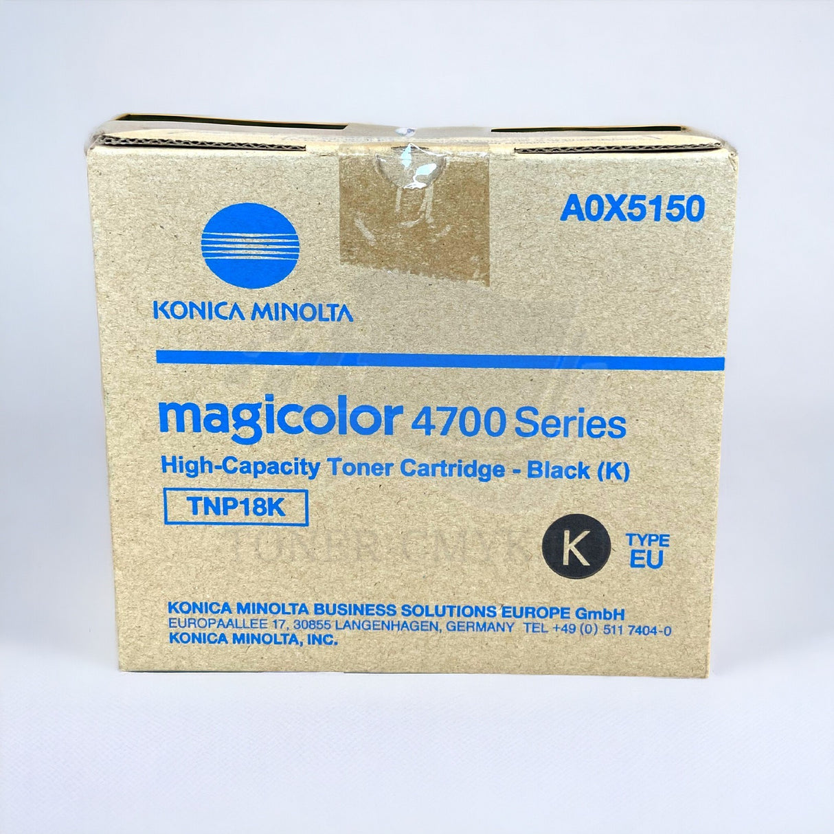 Original Konica Minolta TNP18K Toner Black A0X5150 for Magicolor 4700-4750 NEU