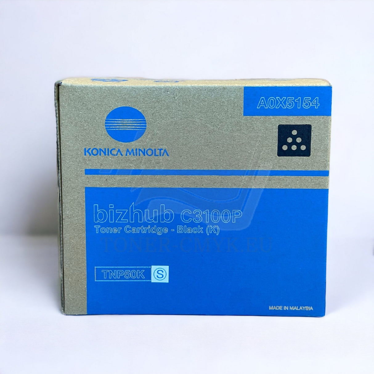 "Original Konica Minolta TNP-50K Toner Black A0X5154 für Bizhub C3100 P NEU