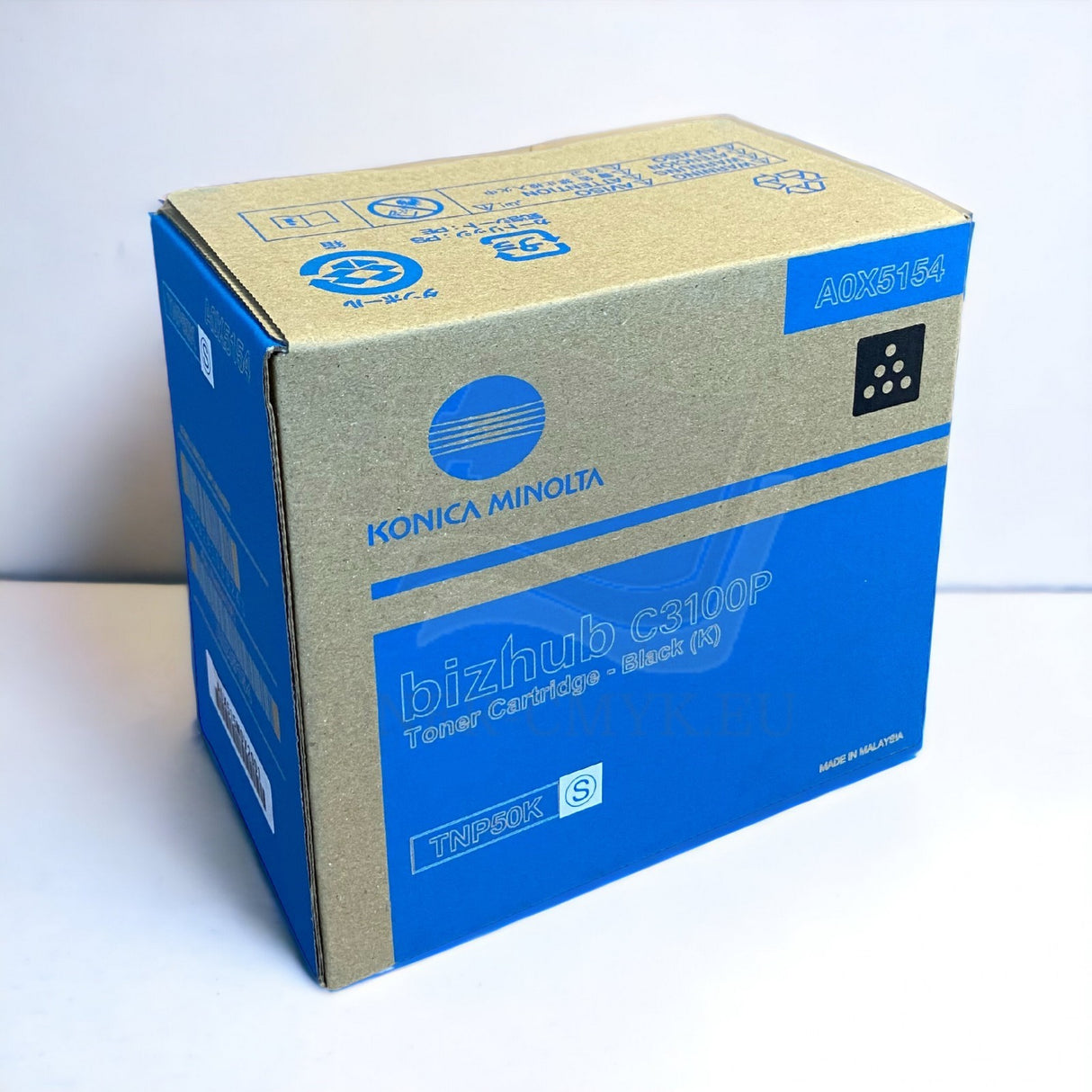 "Original Konica Minolta TNP-50K Toner Black A0X5154 für Bizhub C3100 P NEU