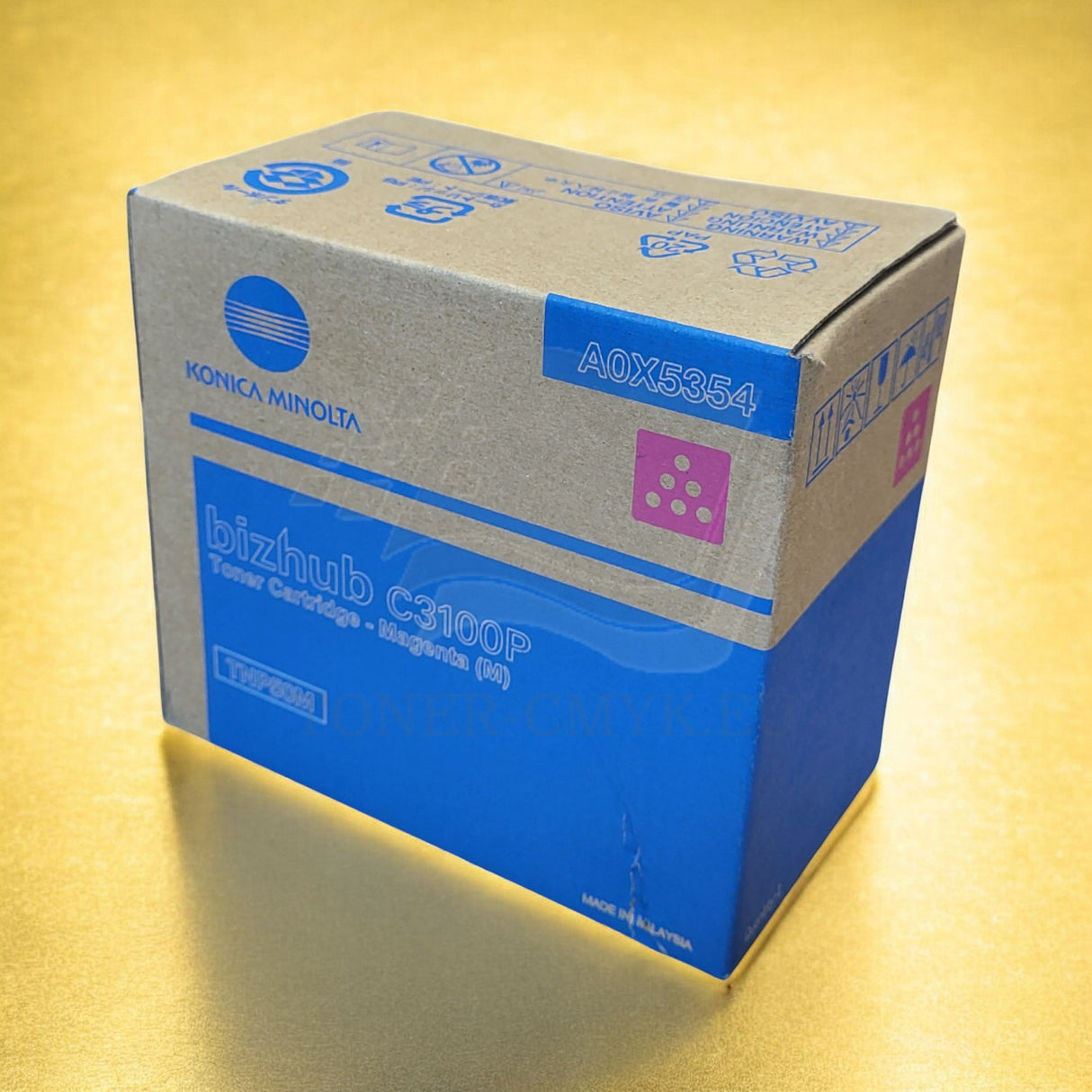 Originální toner Konica Minolta TNP50M Magenta A0X5354 pro Bizhub C3100P NEW OVP