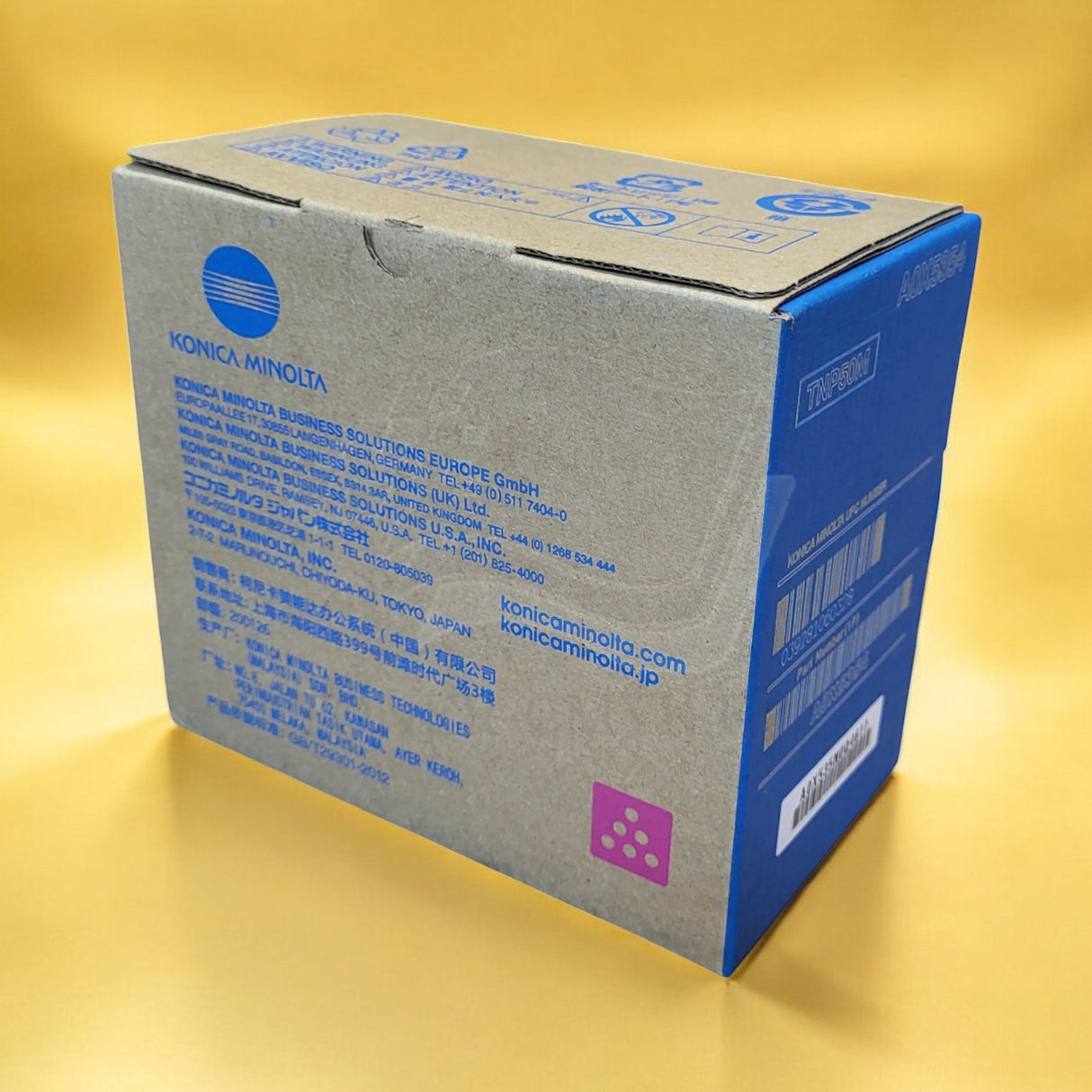 Originální toner Konica Minolta TNP50M Magenta A0X5354 pro Bizhub C3100P NEW OVP