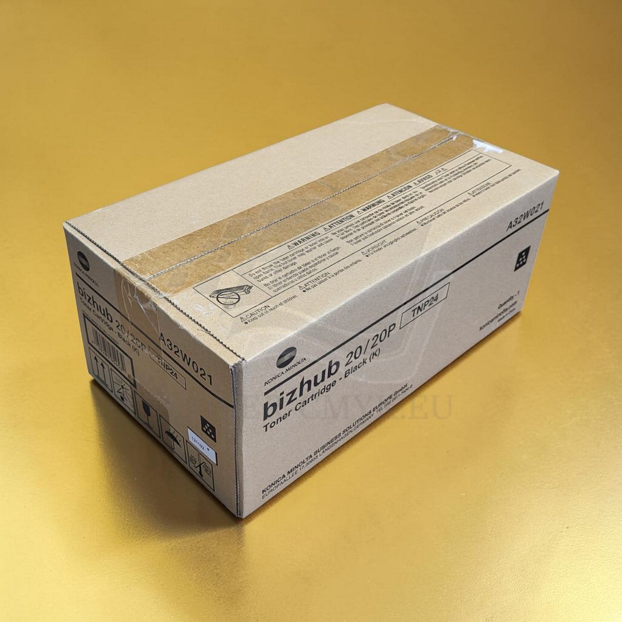 Originální toner Konica Minolta TNP24 černý A32W021 Bizhub 20 P NEU OVP