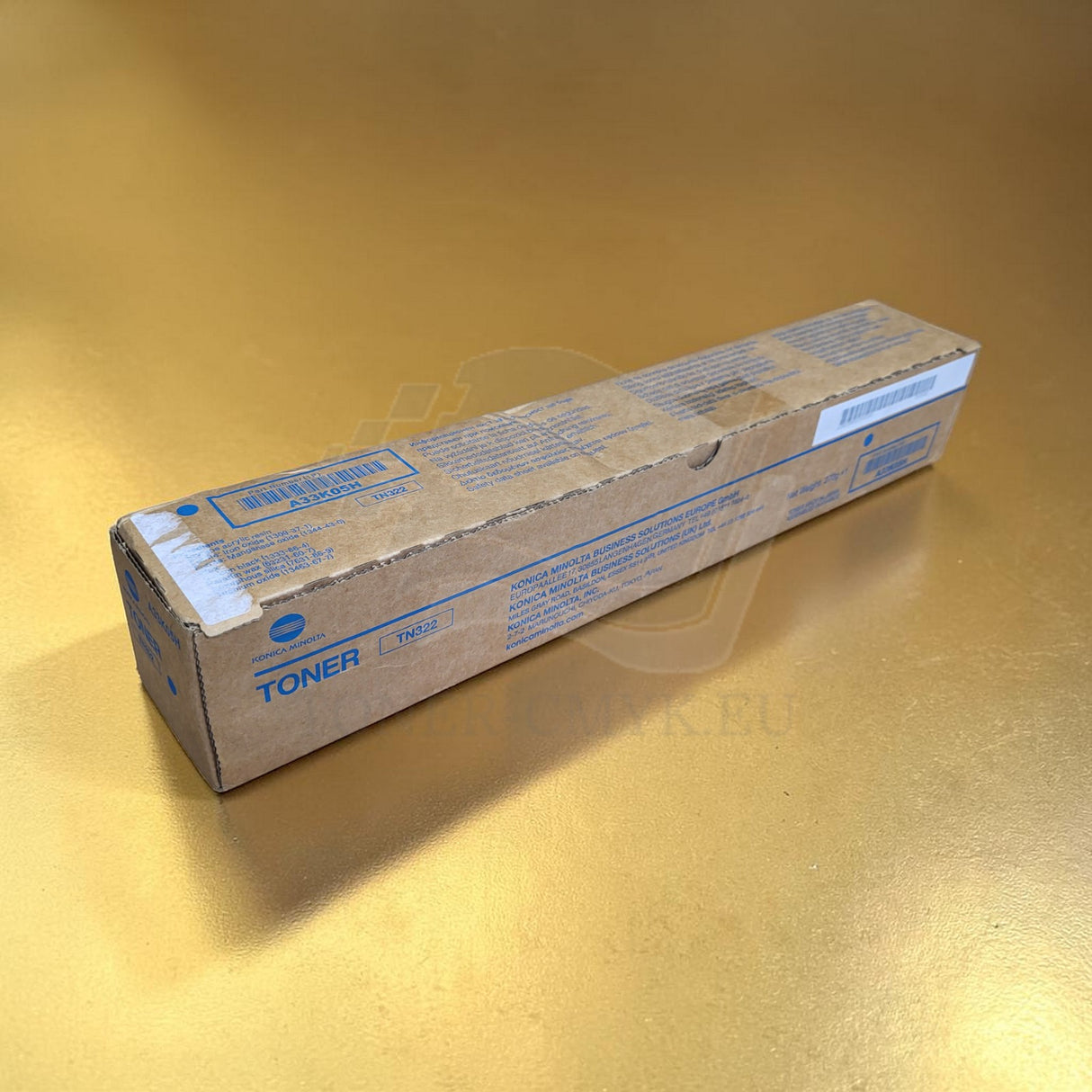 Originální černý toner Konica Minolta TN322 A33K05H pro Bizhub 224e 284e 364e NOVINKA
