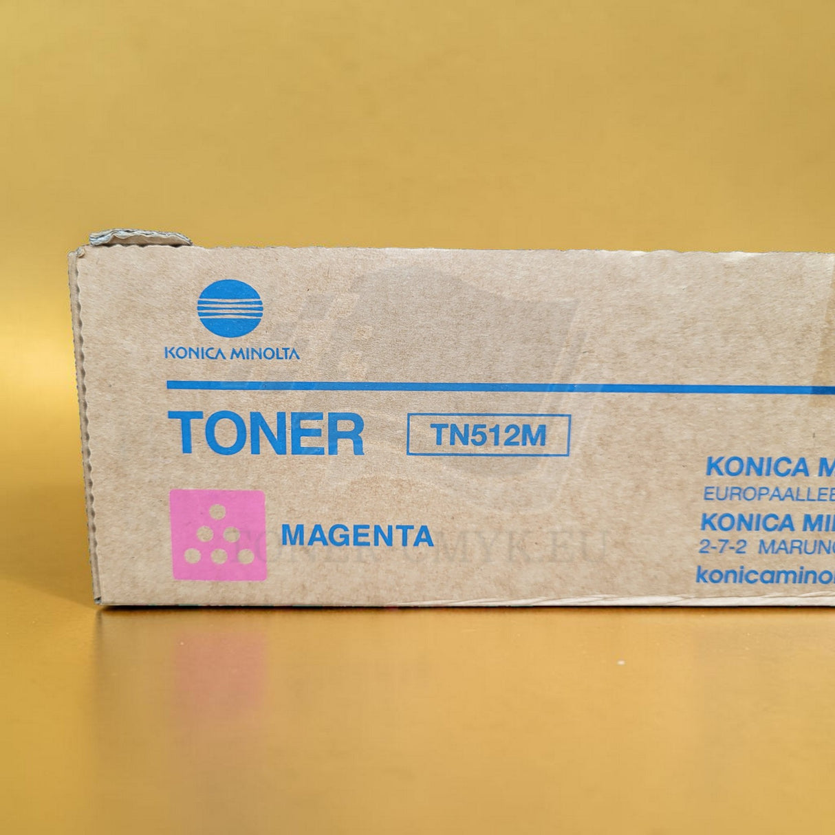 Originální toner Konica Minolta Magenta TN512M A33K352 Bizhub C454E C554E