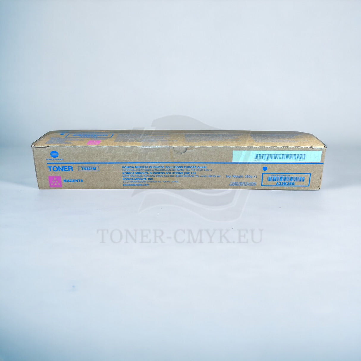 Original Konica Minolta TN321 Magenta A33K35G 250g Bizhub C224 284 364 NEU OVP