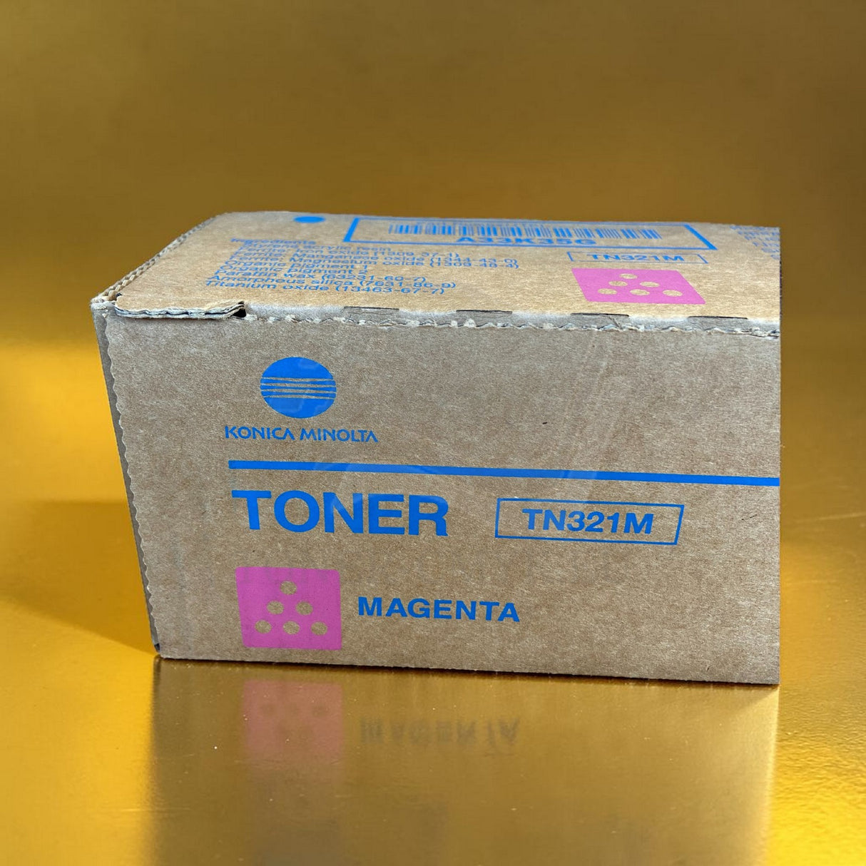 "Originele Konica Minolta TN321 Magenta A33K35G 250g Bizhub C224 284 364 NEU OVP^