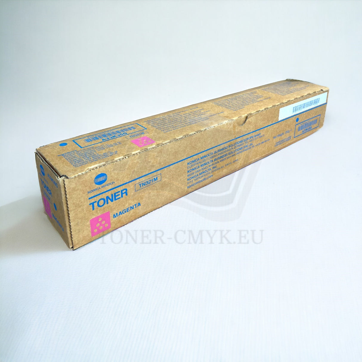 Original Konica Minolta TN321 Magenta A33K35G 250g Bizhub C224 284 364 NEU OVP