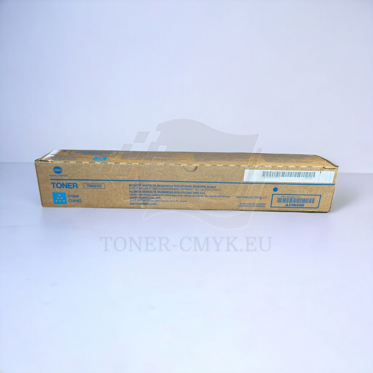 Original Konica Minolta TN321 Toner Cyan A33K45G for Bizhub C224 284 364 NEU