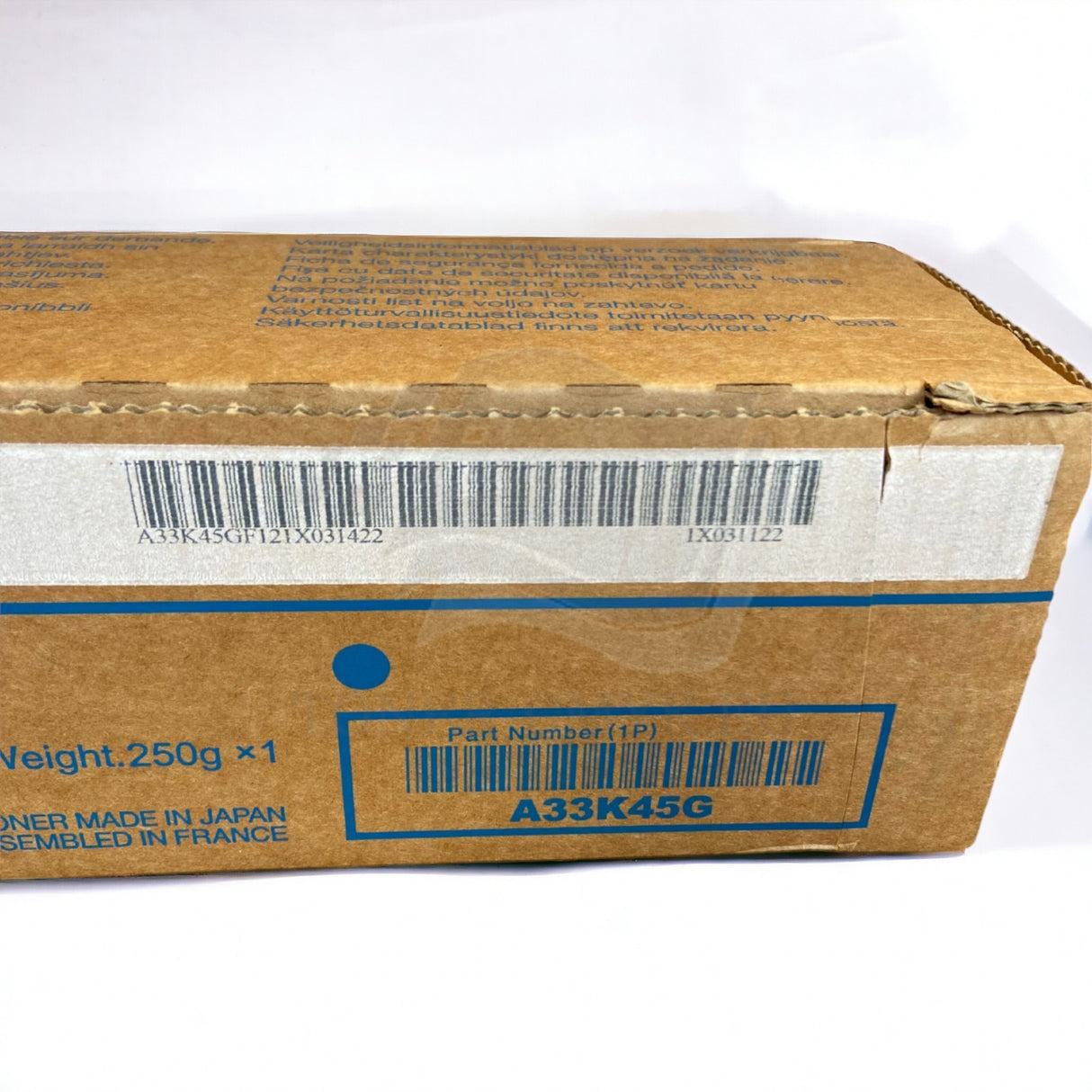 Original Konica Minolta TN321 Toner Cyan A33K45G for Bizhub C224 284 364 NEU